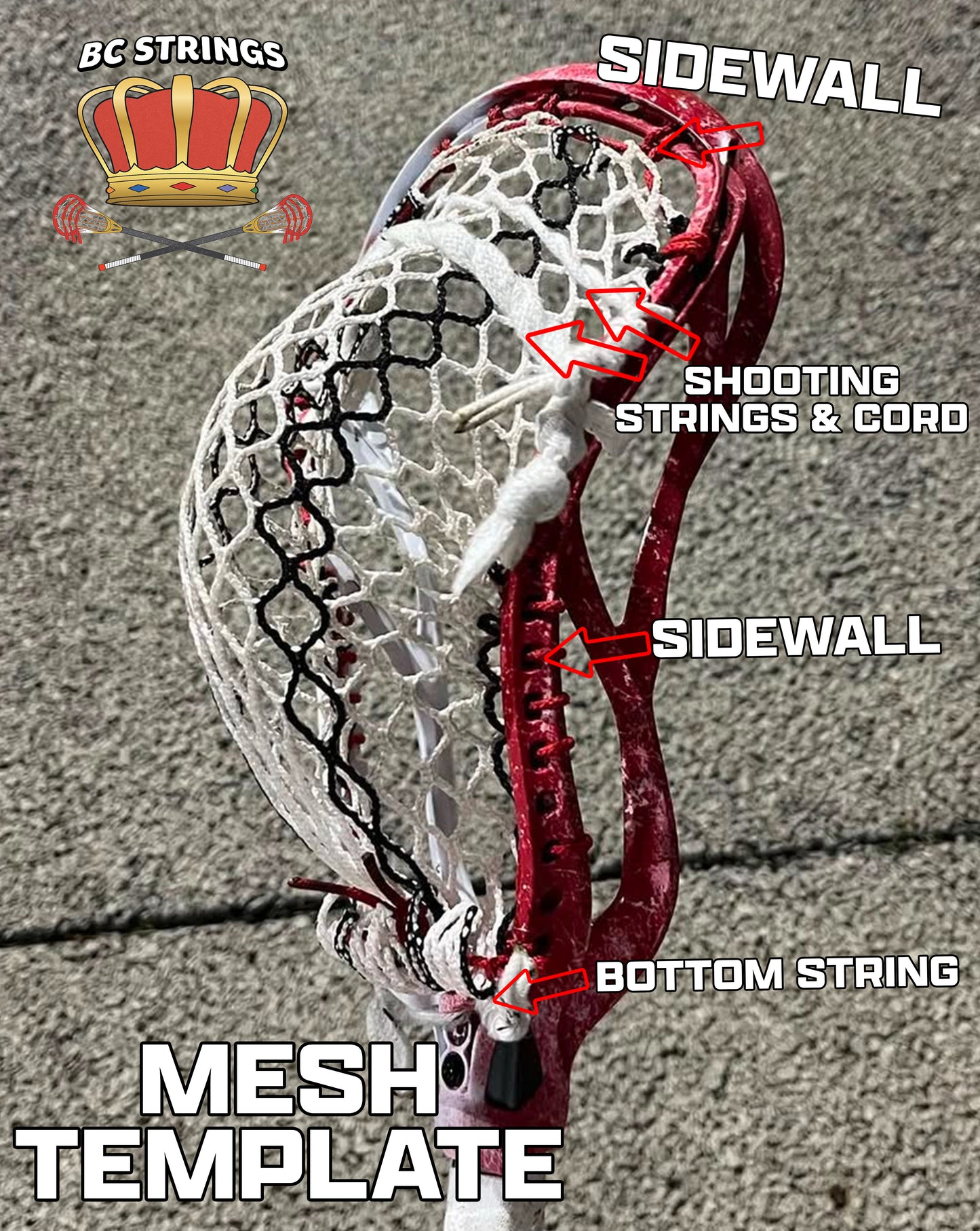 Custom ECD Ion Lacrosse Head